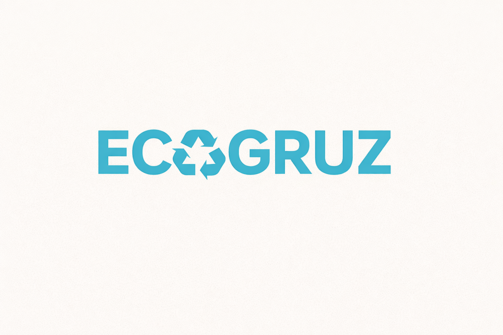 logo firmy ecogruz koloru niebieskiego